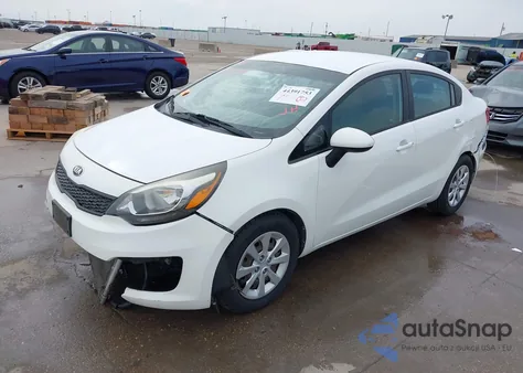 2016 Kia Rio Lx z USA, uszkodzony, nr VIN KNADM4A32G6595539